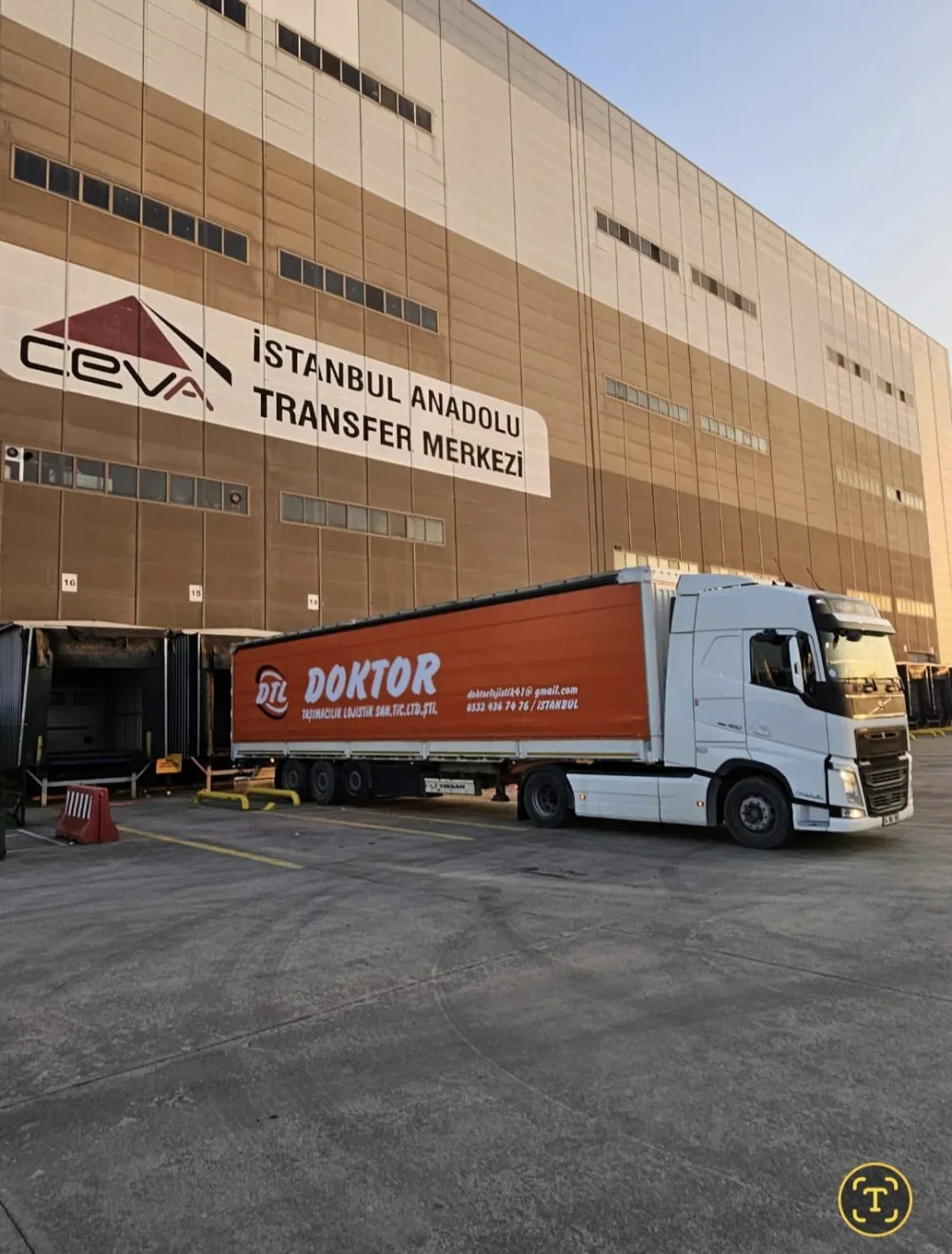 CEVA İstanbul Anadolu Transfer Merkezi’nde Doktor Lojistik aracı